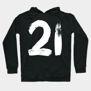 Number 21 Hoodie